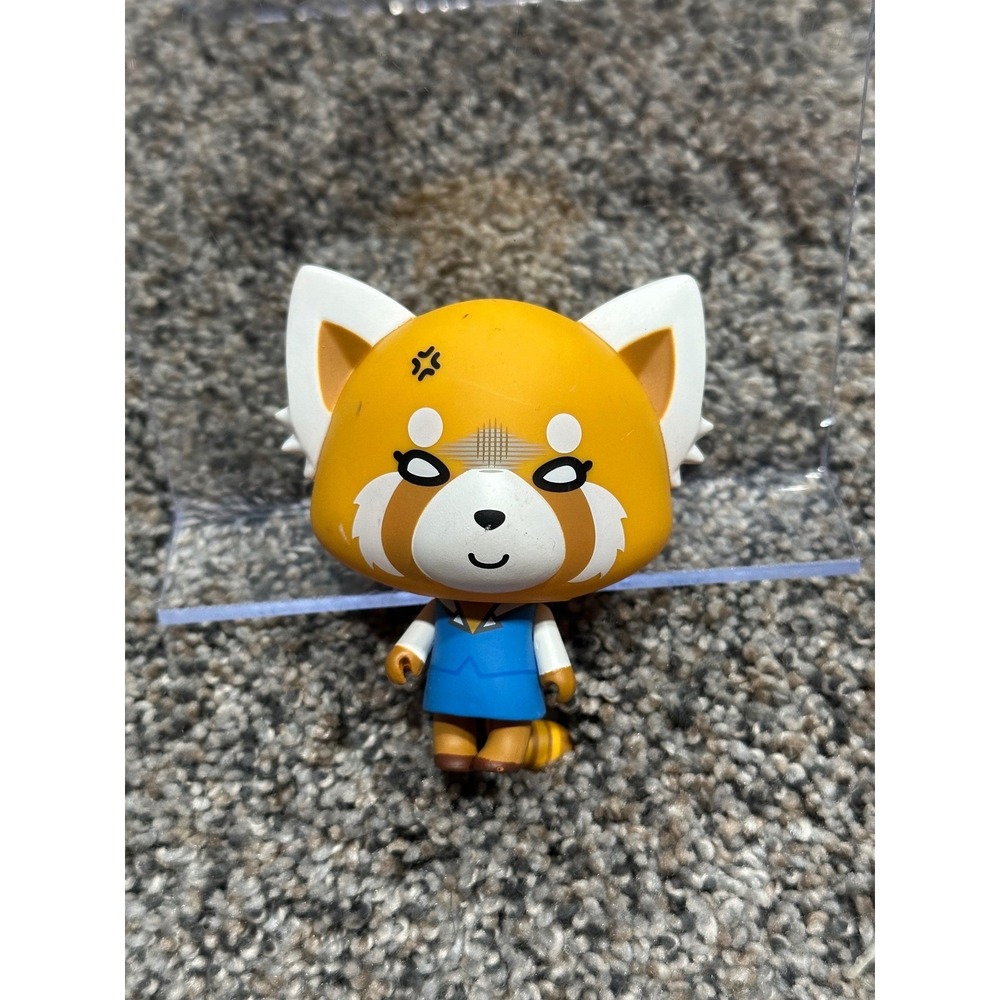 Kidrobot Vinyl Figure Sanrio Aggretsuko Office Toy Orange Designer Art Figure